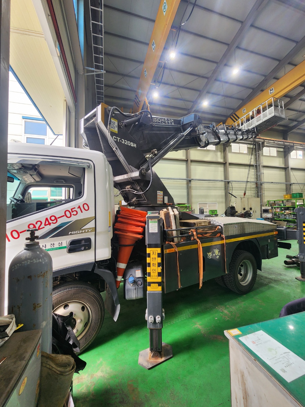 남동구 스카이차 작업 현장 아자스카이